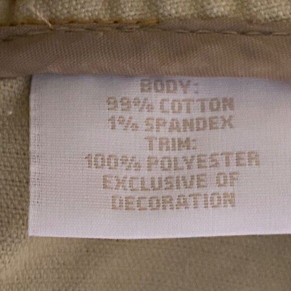 Tommy Jeans Corduroy Jacket Womens Size M Long Sleeve Button Up Brown Stretch - Picture 7 of 8